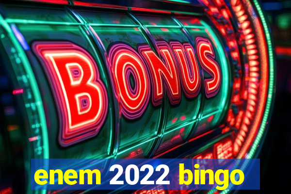 enem 2022 bingo