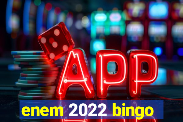 enem 2022 bingo