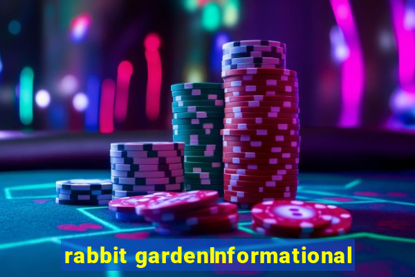 rabbit gardenInformational