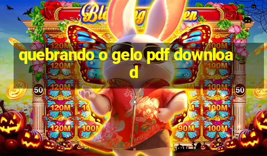 quebrando o gelo pdf download