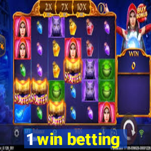 1 win betting