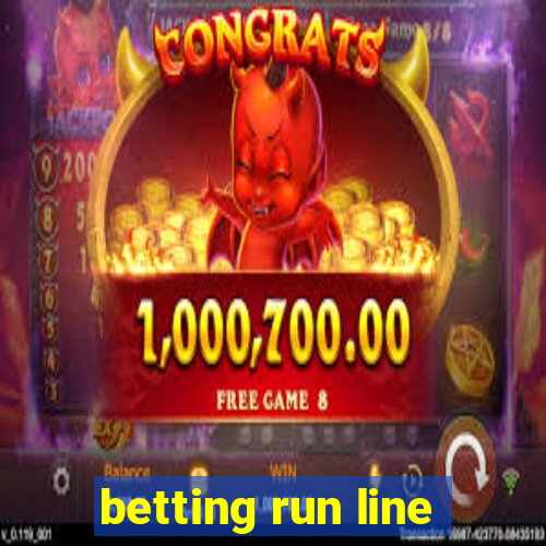 betting run line