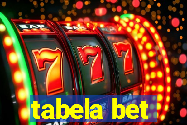 tabela bet