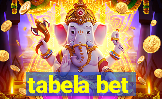 tabela bet