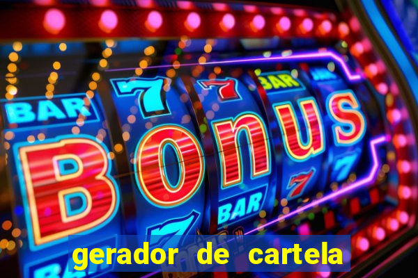 gerador de cartela de bingo