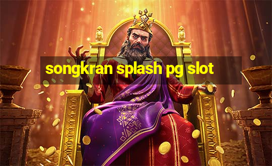 songkran splash pg slot