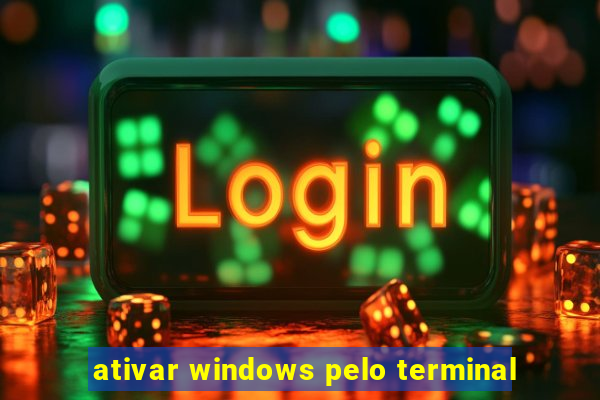 ativar windows pelo terminal