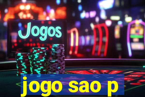 jogo sao p