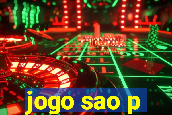 jogo sao p