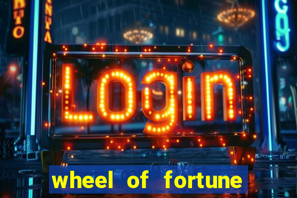 wheel of fortune slot machine