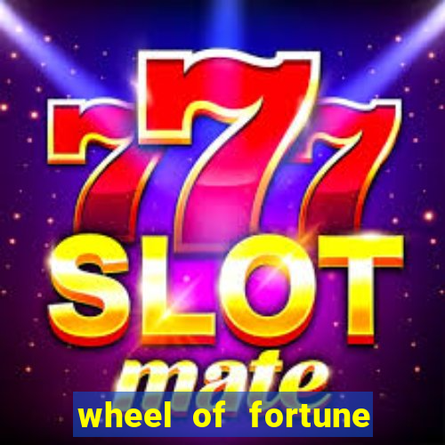 wheel of fortune slot machine