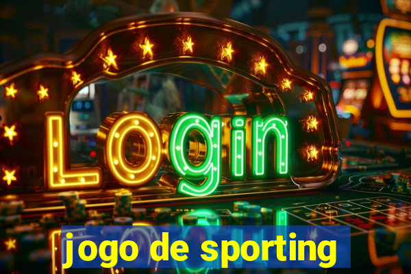 jogo de sporting