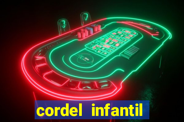 cordel infantil sobre futebol