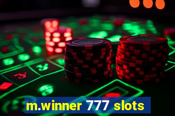 m.winner 777 slots