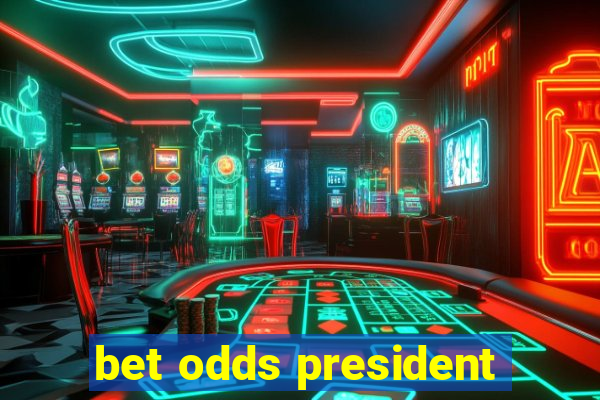 bet odds president