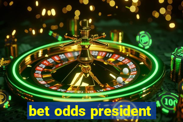 bet odds president