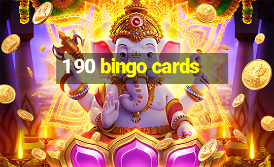 1 90 bingo cards