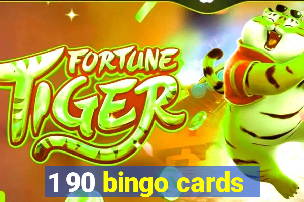 1 90 bingo cards