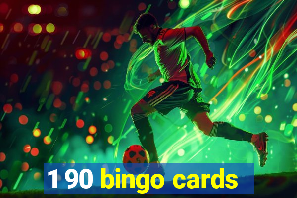 1 90 bingo cards