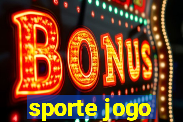 sporte jogo