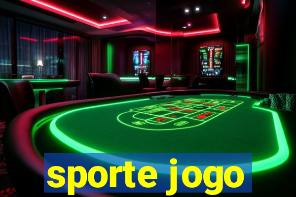 sporte jogo