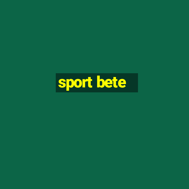 sport bete