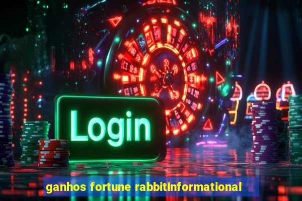 ganhos fortune rabbitInformational