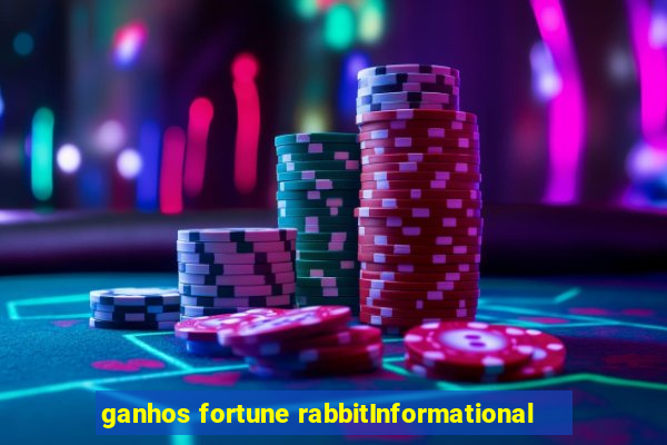 ganhos fortune rabbitInformational