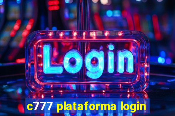 c777 plataforma login