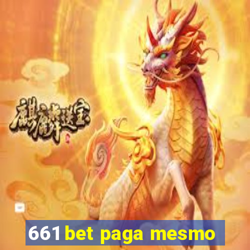 661 bet paga mesmo