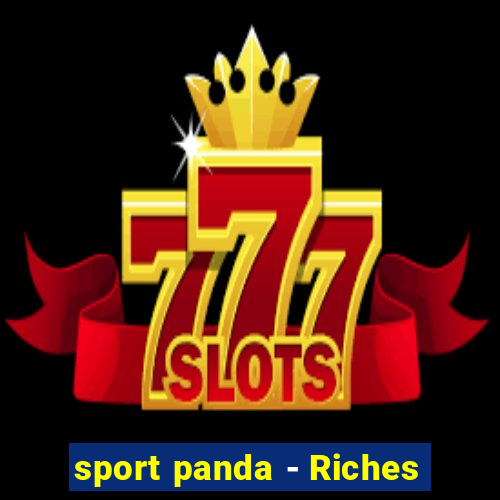 sport panda - Riches