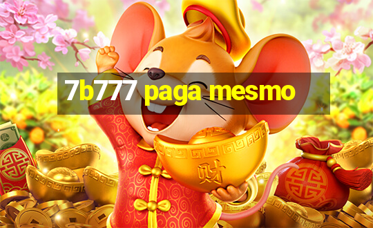 7b777 paga mesmo