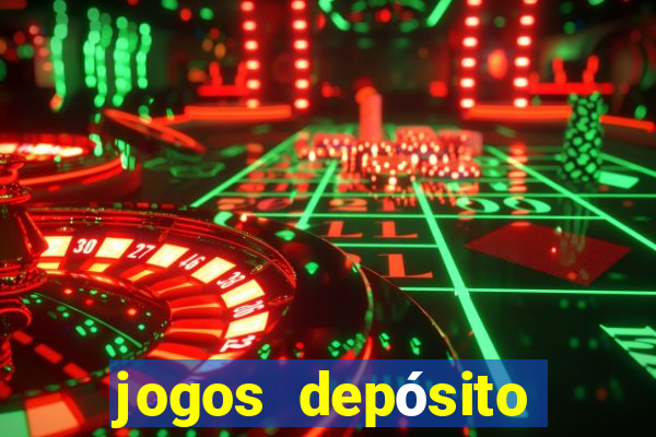 jogos depósito mínimo 1 real