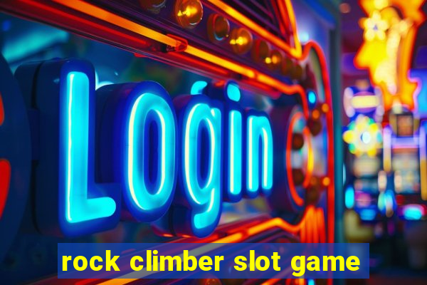 rock climber slot game