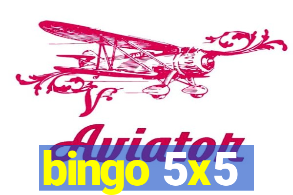 bingo 5x5