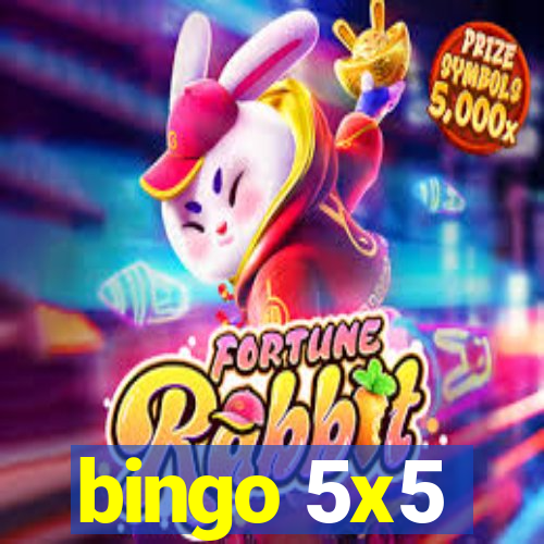 bingo 5x5