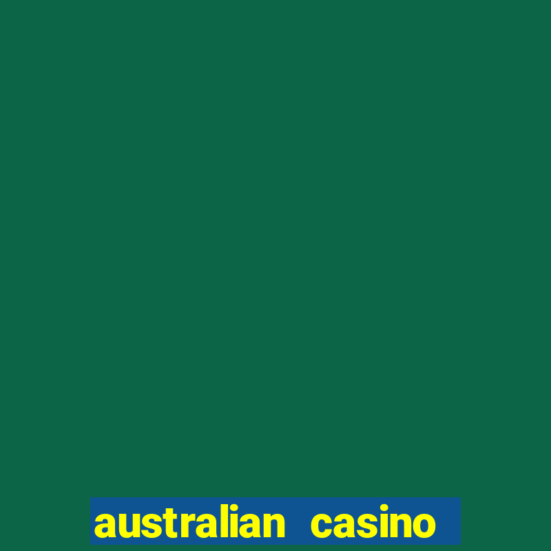 australian casino sign up bonus