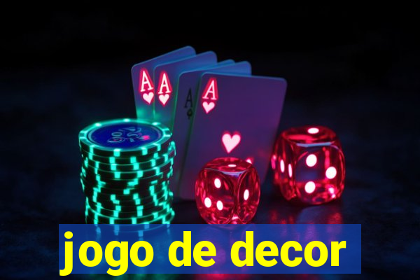 jogo de decor