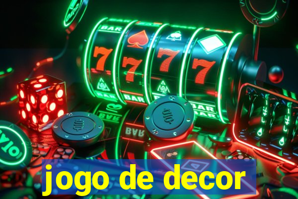 jogo de decor