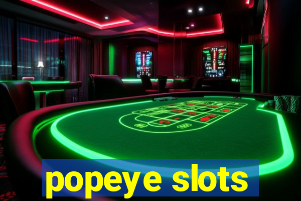 popeye slots