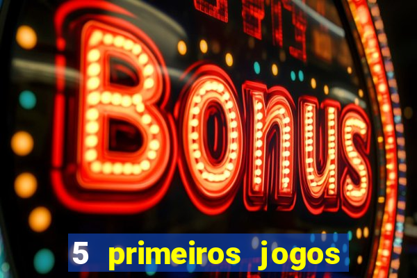 5 primeiros jogos de jorge jesus no flamengo