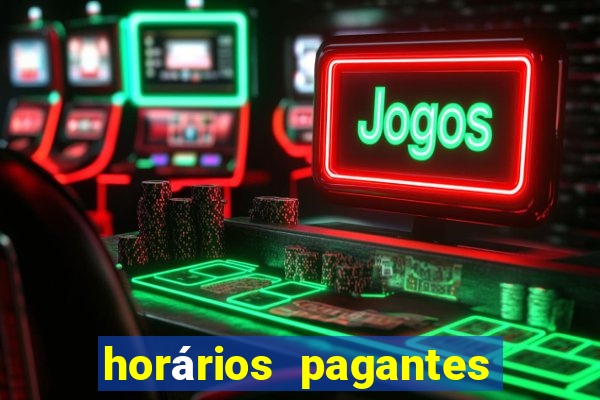 horários pagantes do fortune dragon