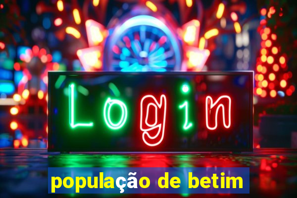 população de betim