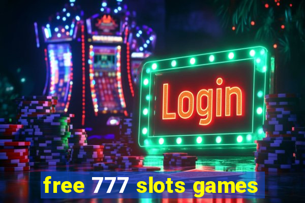 free 777 slots games