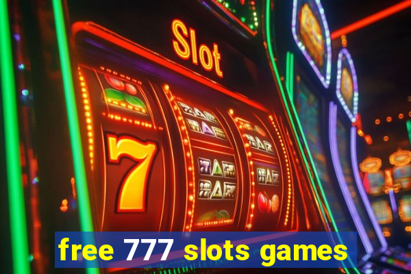 free 777 slots games