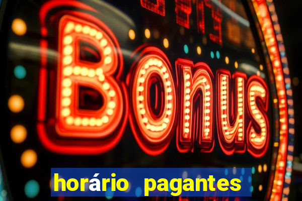 horário pagantes do fortune tiger