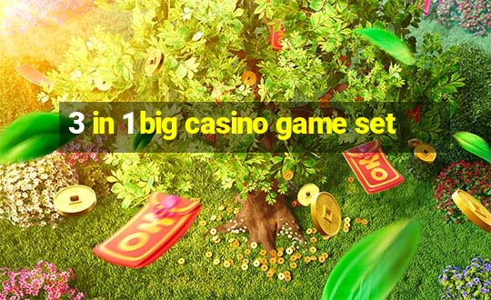 3 in 1 big casino game set