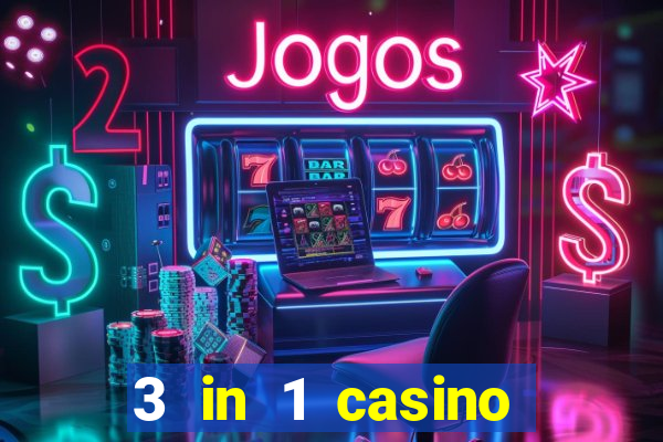 3 in 1 casino game set