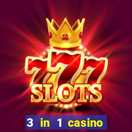 3 in 1 casino game set