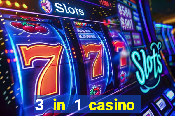 3 in 1 casino game set